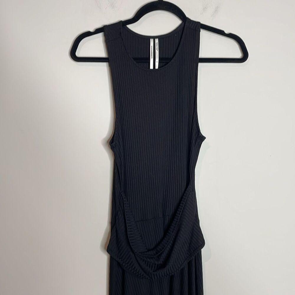 Anthropologie Black Kingsolver Sleeveless Midi Dress Size Medium